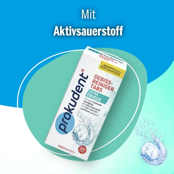 Prokudent Gebissreiniger Tabs Extra Frisch 3
