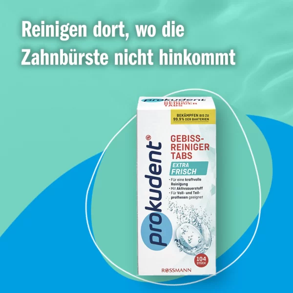 Prokudent Gebissreiniger Tabs Extra Frisch 4
