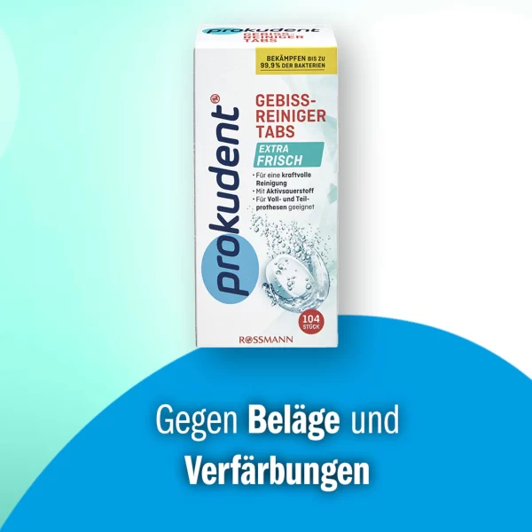 Prokudent Gebissreiniger Tabs Extra Frisch 5