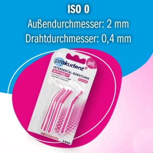 Prokudent Gewinkelten Interdental-Bürstchen ISO 0 11