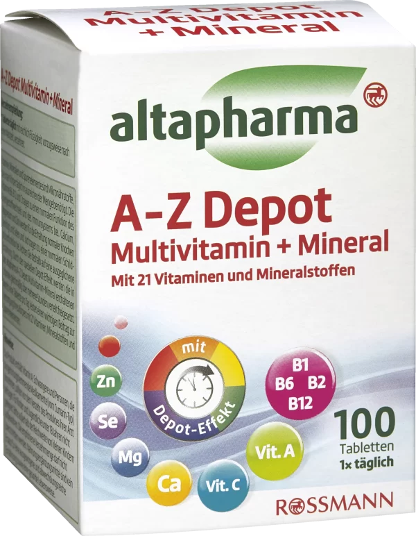 Altapharma A-Z Depot Multivitamin + Mineral 3