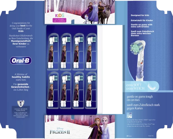 Oral B Aufsteckbürsten Kids Frozen 1