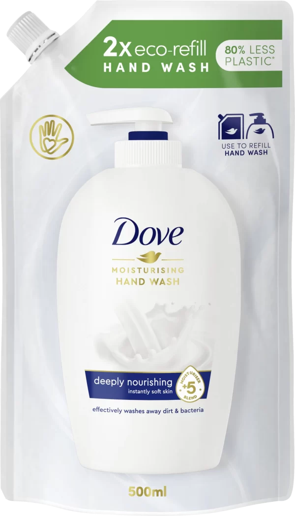 DOVE Seife Pflegende Handwasch-Lotion Nachfüllbeutel 1