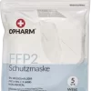Opharm FFP2 Schutzmaske Weiß 5-lagig 10