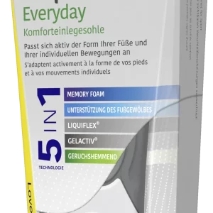 Scholl LiquiFlex Everyday Komforteinlegesohle Größe 35,5 – 40,5 8