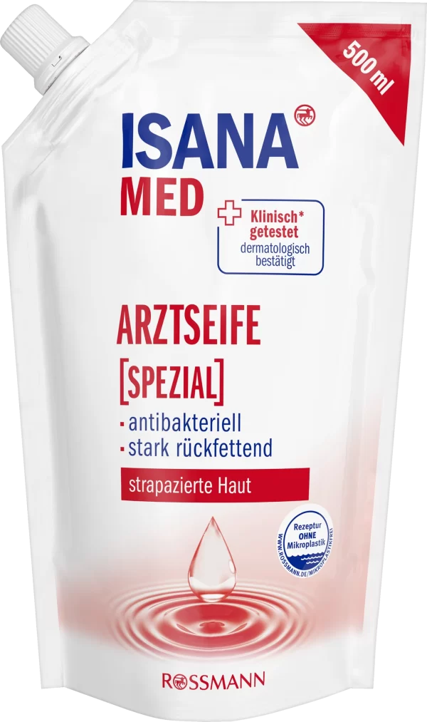 ISANA MED Arztseife Spezial Nachfüllbeutel 1