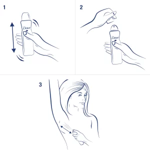 DOVE Anti-Transpirant Deo Spray Original 21