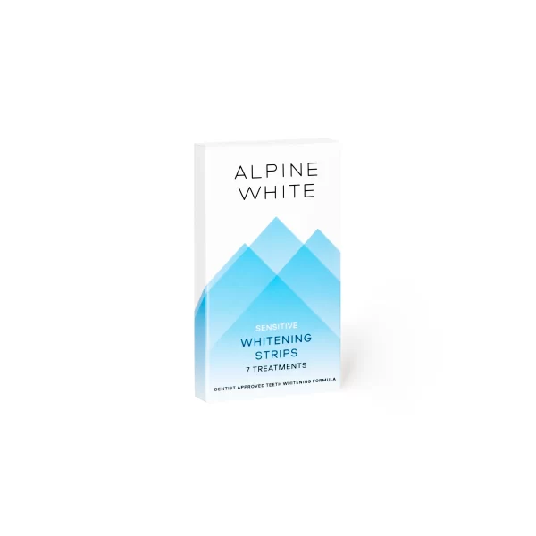 ALPINE WHITE Whitening Strips Sensitive 1