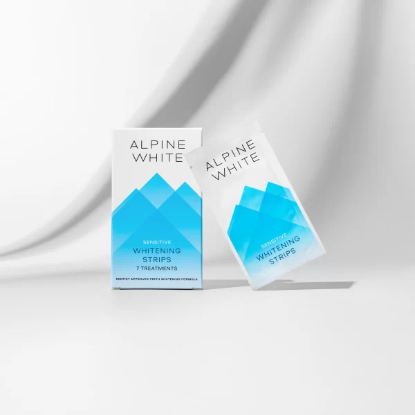 ALPINE WHITE Whitening Strips Sensitive 4