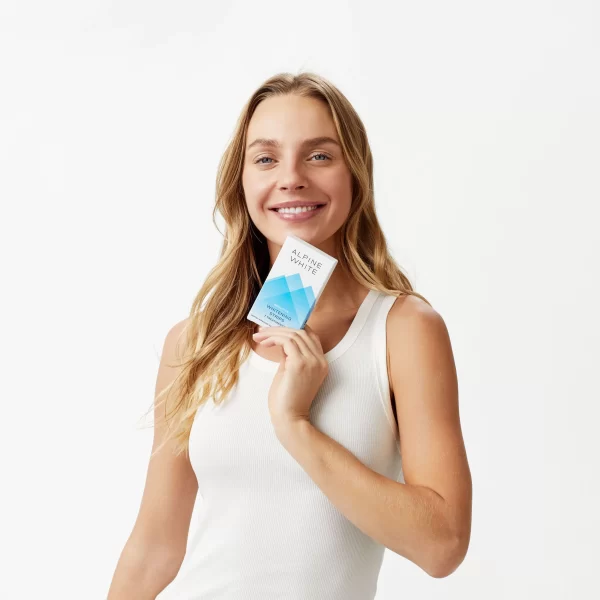 ALPINE WHITE Whitening Strips Sensitive 7