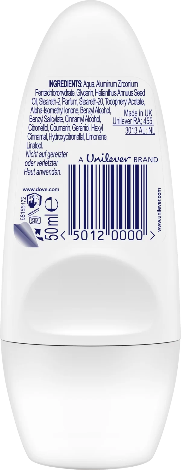 DOVE Deo Roll-On Invisible Dry Anti-Transpirant 3