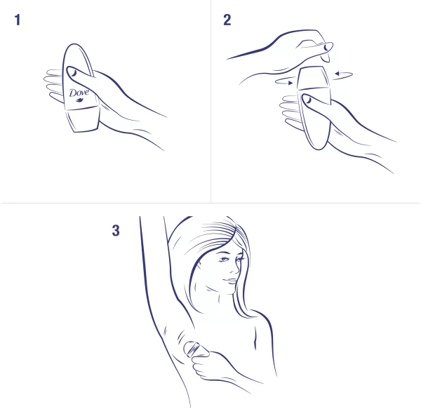 DOVE Deo Roll-On Invisible Dry Anti-Transpirant 10