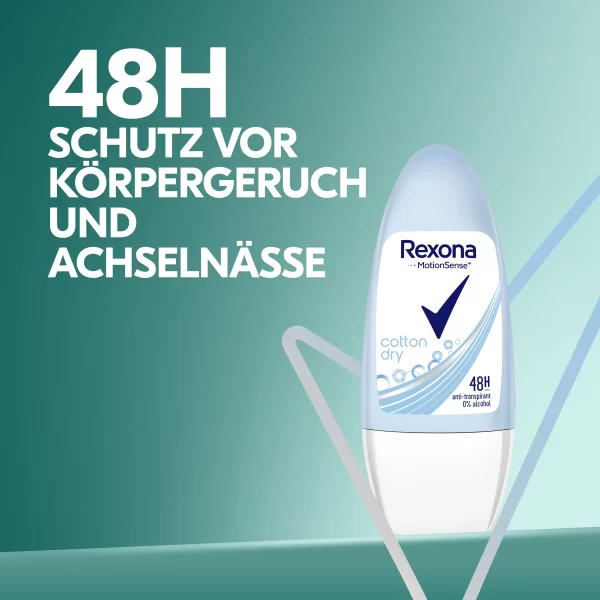 Rexona Deo Roll-On Cotton Dry Anti-Transpirant 4