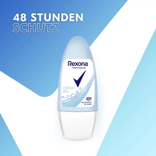 Rexona Deo Roll-On Cotton Dry Anti-Transpirant 6