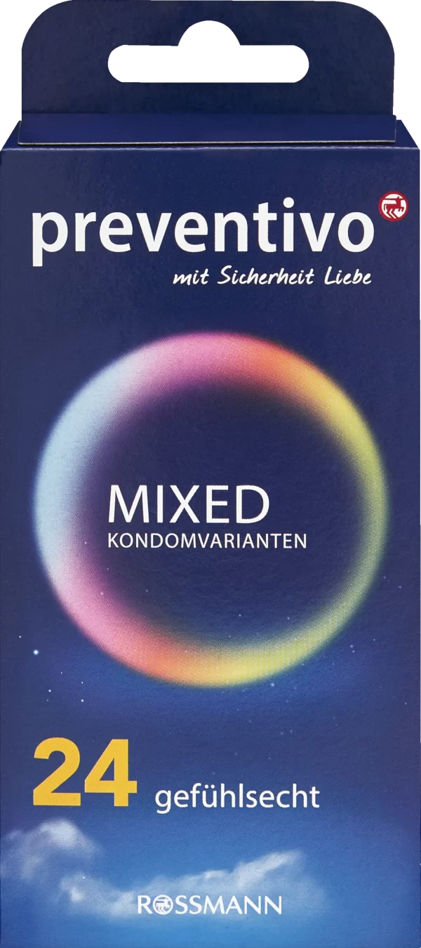 Preventivo Mixed Kondomvarianten Gefühlsecht 1