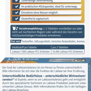 Sanotact® Laktase 7.000 Direkt Mini-Tabletten 17