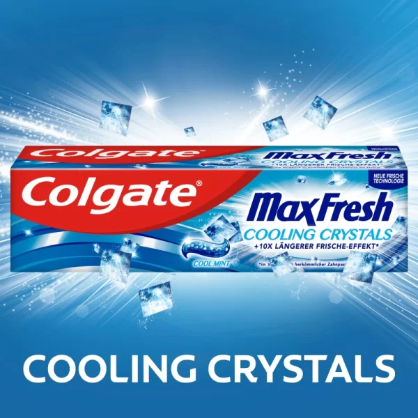 Colgate® Max Fresh Cooling Crystals Zahnpasta Cool Mint 5