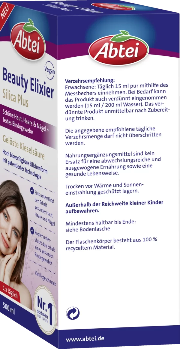 Abtei Beauty Elixier Silica Plus 3