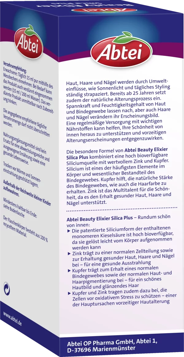 Abtei Beauty Elixier Silica Plus 5