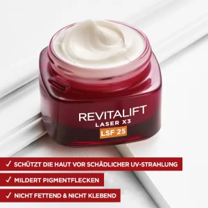 L’Oréal Paris Revitalift Laser X3 Dreifach-Power Anti-Age Pflege Tag LSF25 24