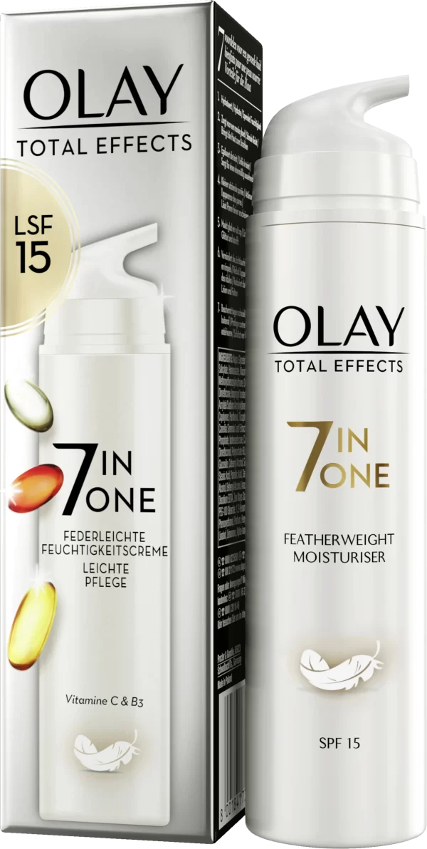 Olay Total Effects 7in1 Federleichte Feuchtigkeitscreme LSF 15 6