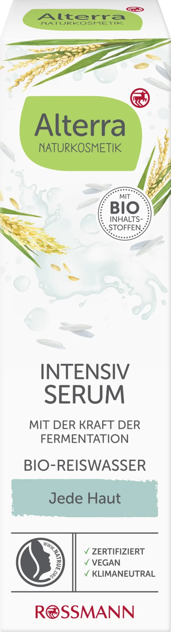 Alterra NATURKOSMETIK Intensiv Serum Bio-Reiswasser 1
