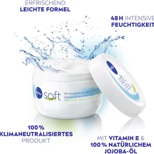 NIVEA Soft Creme Erfrischende Feuchtigkeitscreme 7