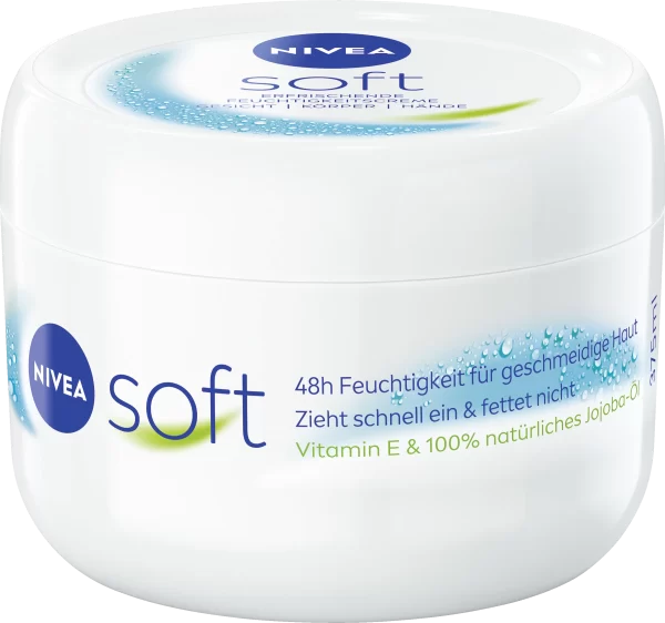 NIVEA Soft Creme Erfrischende Feuchtigkeitscreme 1