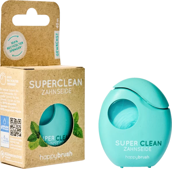 Happybrush SuperClean Zahnseide 1