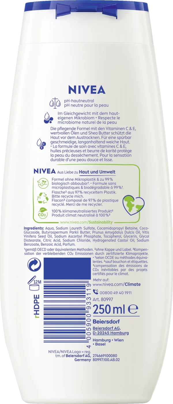 NIVEA Pflegedusche Winter Moment Shea Butter 3