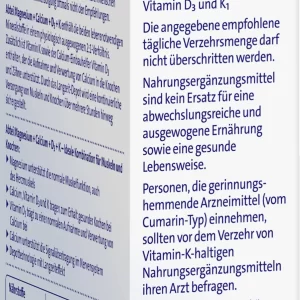 Abtei Magnesium Calcium + D3 + K Tabletten 10