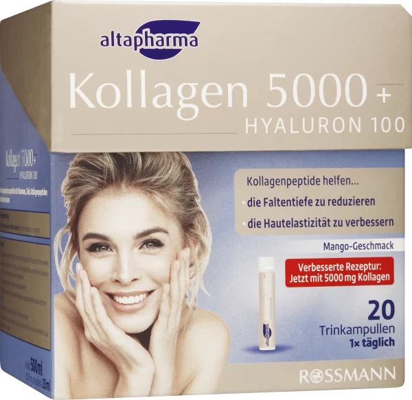 Altapharma Kollagen 5000 + Hyaluron 100 1