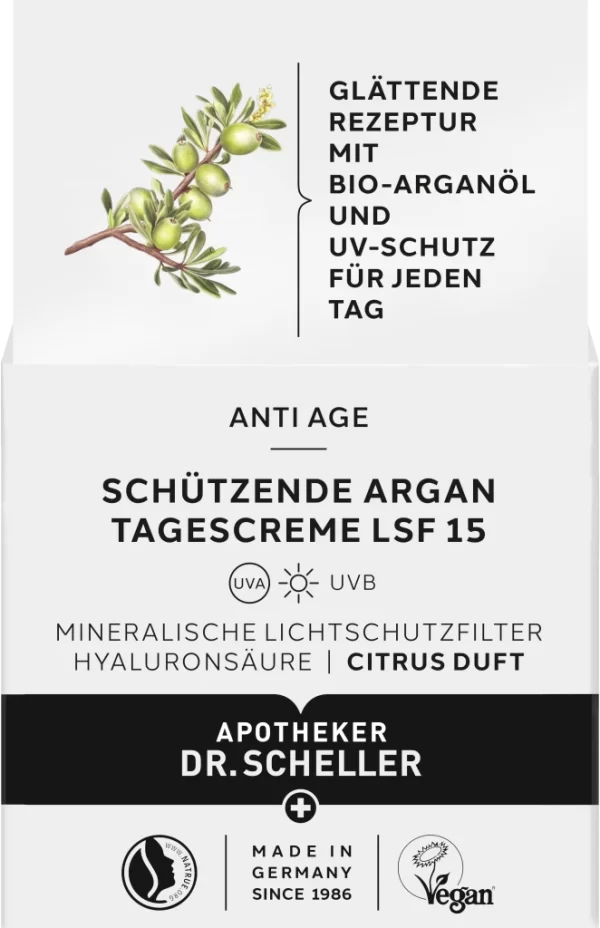 Dr. Scheller Anti Age Schützende Argan Tagescreme LSF 15 1