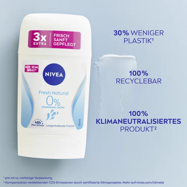 NIVEA Deodorant Stick Fresh Natural 4