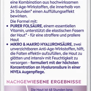 NIVEA Expert Filler Cellular Augen & Lippen Kontur Pflege 9