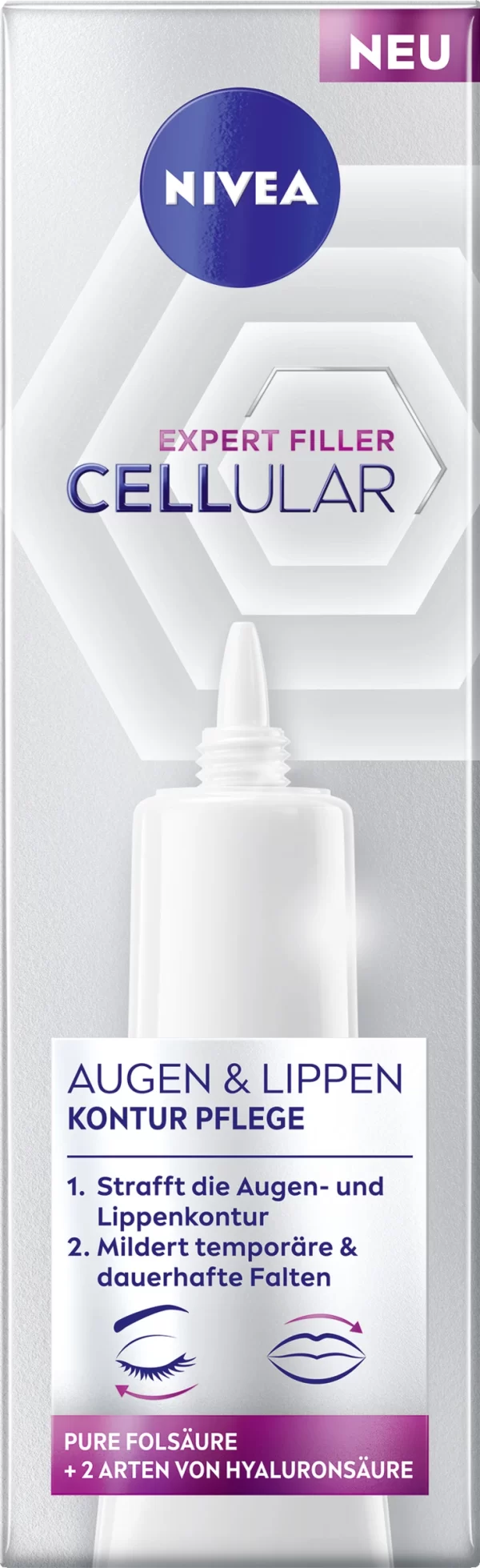 NIVEA Expert Filler Cellular Augen & Lippen Kontur Pflege 1