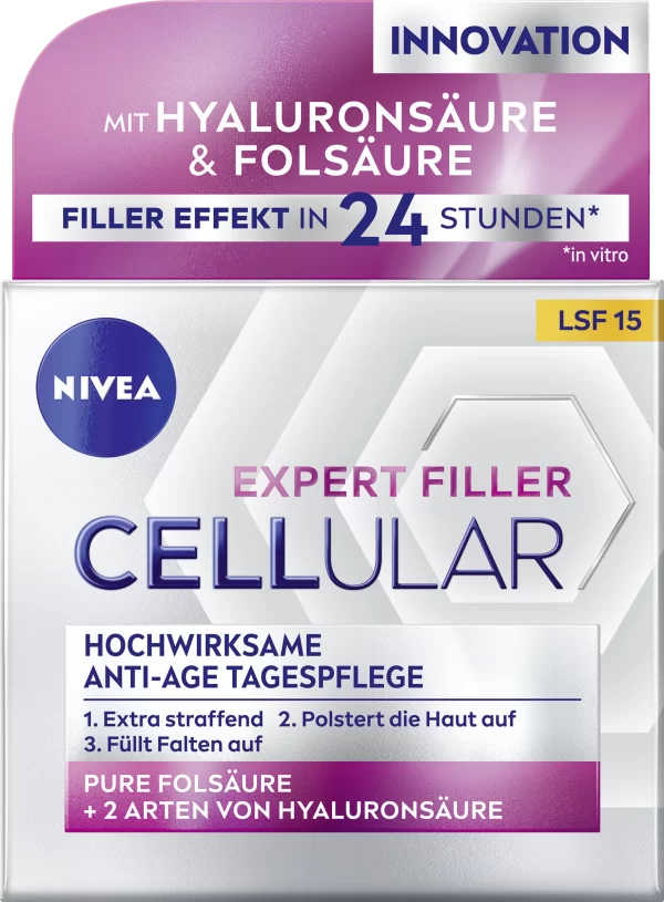 NIVEA Expert Filler Cellular Hochwirksame Anti-Age Tagespflege LSF 15 1