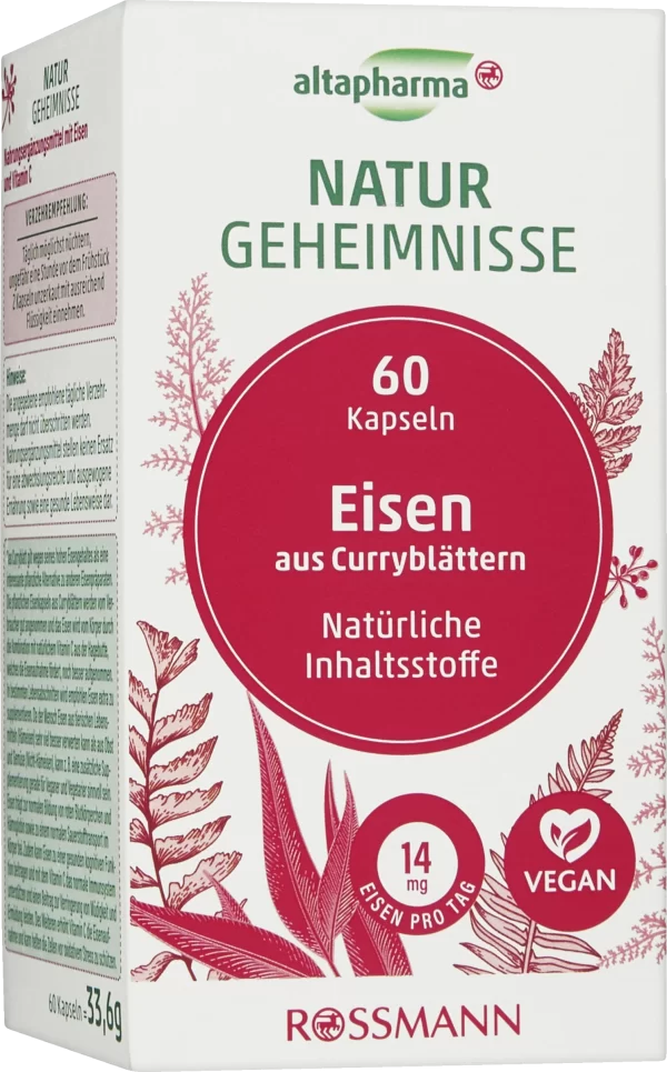 Altapharma Naturgeheimnisse Eisen Aus Curryblättern 1