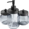 IDEENWELT 3er Set Bad-Accessoires 17