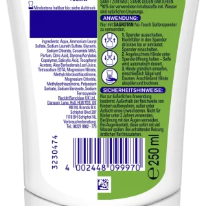 Sagrotan No-Touch Nachfüller Flüssige Handseife Aloe Vera 7