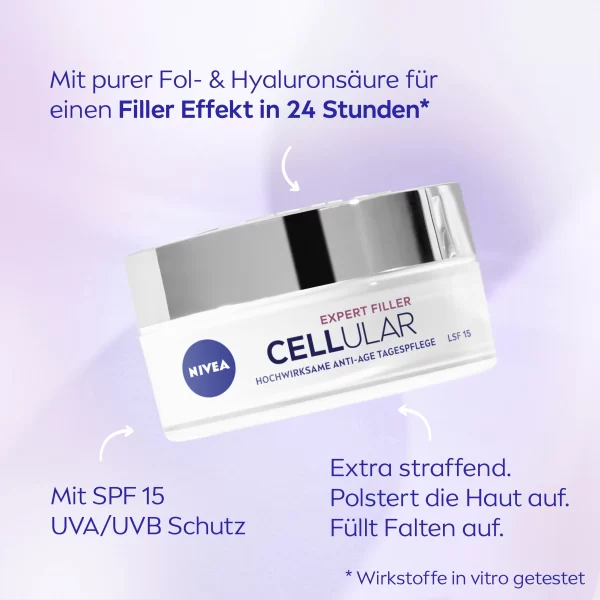 NIVEA Expert Filler Cellular Hochwirksame Anti-Age Tagespflege LSF 15 6