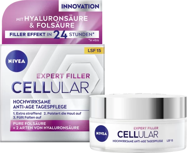 NIVEA Expert Filler Cellular Hochwirksame Anti-Age Tagespflege LSF 15 4