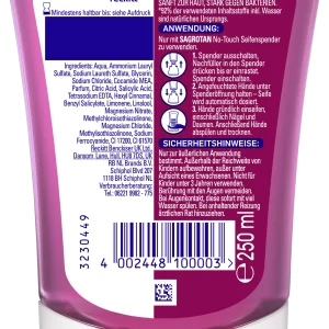Sagrotan No-Touch Nachfüller Flüssige Handseife Brombeere & Waldfrüchte 7