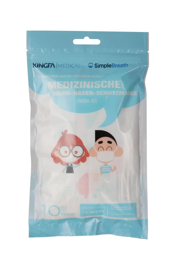 SimpleBreath Medizinische Mund-Nasen-Schutzmaske Gr. XS 1