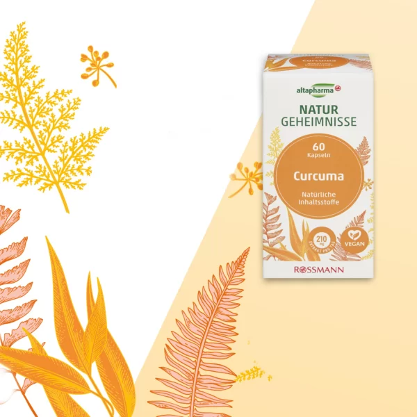 Altapharma Naturgeheimnisse Curcuma Kapseln 8