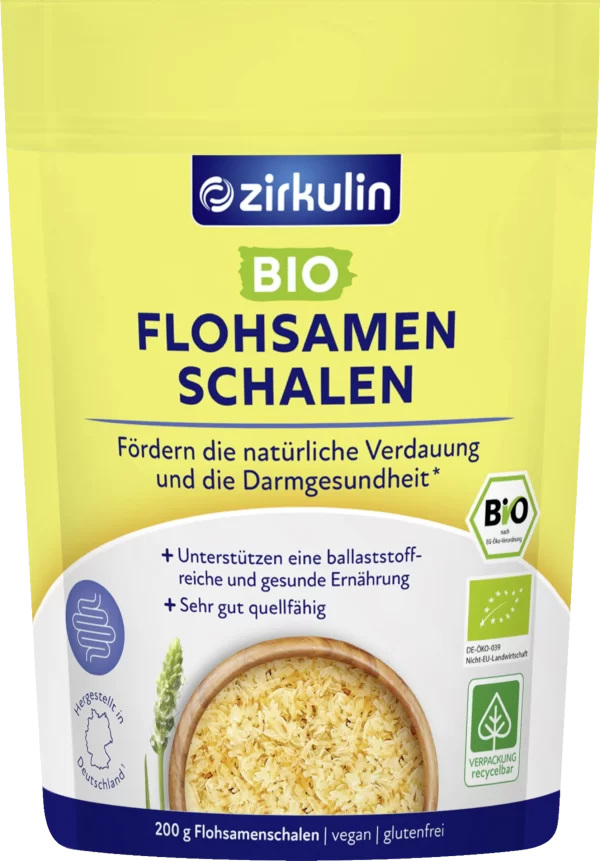 Zirkulin Bio Flohsamenschalen 1