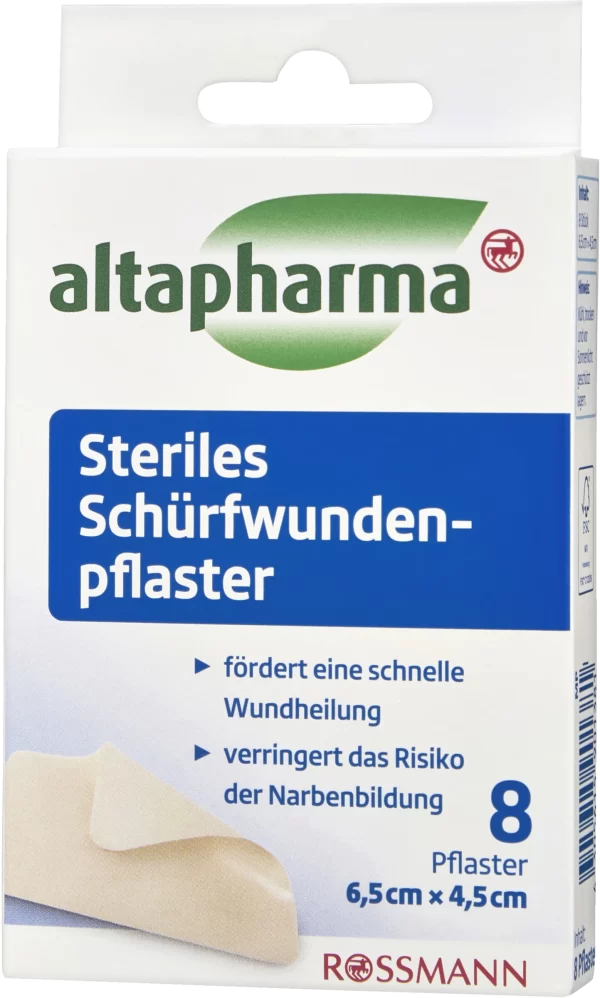 Altapharma Steriles Schürfwundenpflaster 1