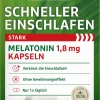 GreenDoc Schneller Einschlafen Stark Melatonin 1,8 Mg Kapseln 31