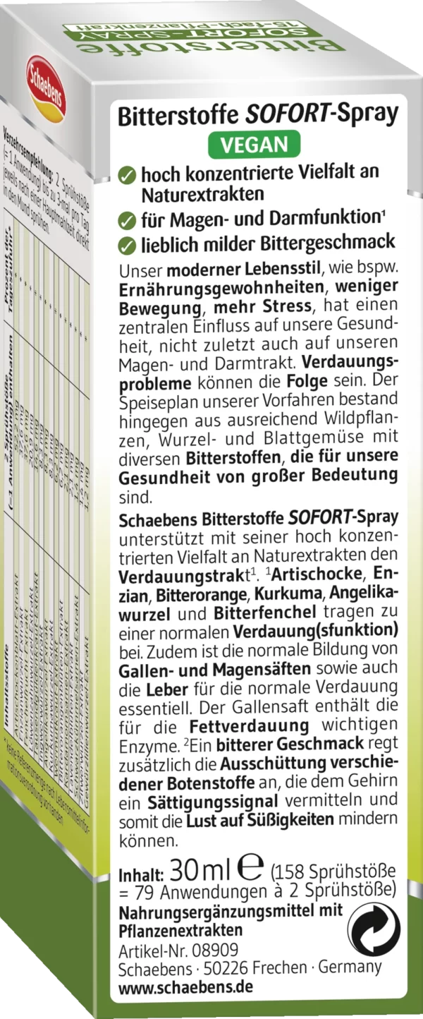 Schaebens Bitterstoffe Sofort-Spray 5